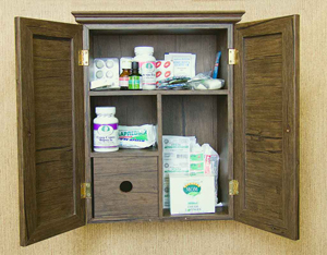 Оригинальная аптечка (она же шкафчик 1000 мелочей) мебельного качества непосредственно от производителя компании АГТ-Профиль